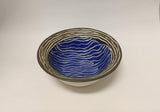 Water and Wood Pattern Bowl