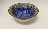 Water and Wood Pattern Bowl