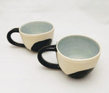 Black and White Colour Block Cups
