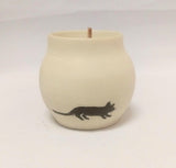 cat candle