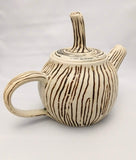 Light Wood grain tea pot